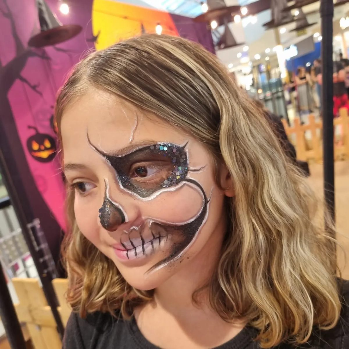 Maquiagem artística de Halloween