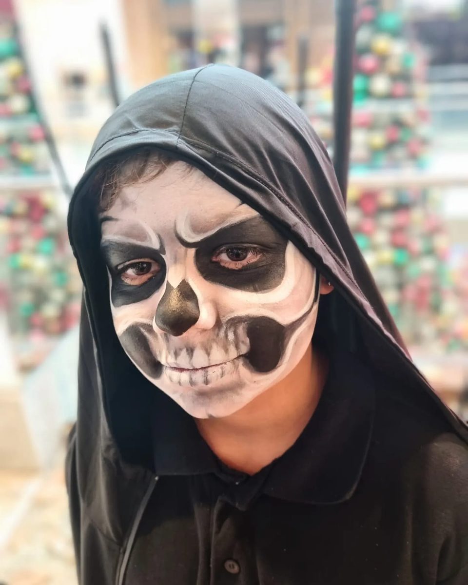 Maquiagem artística — caveira